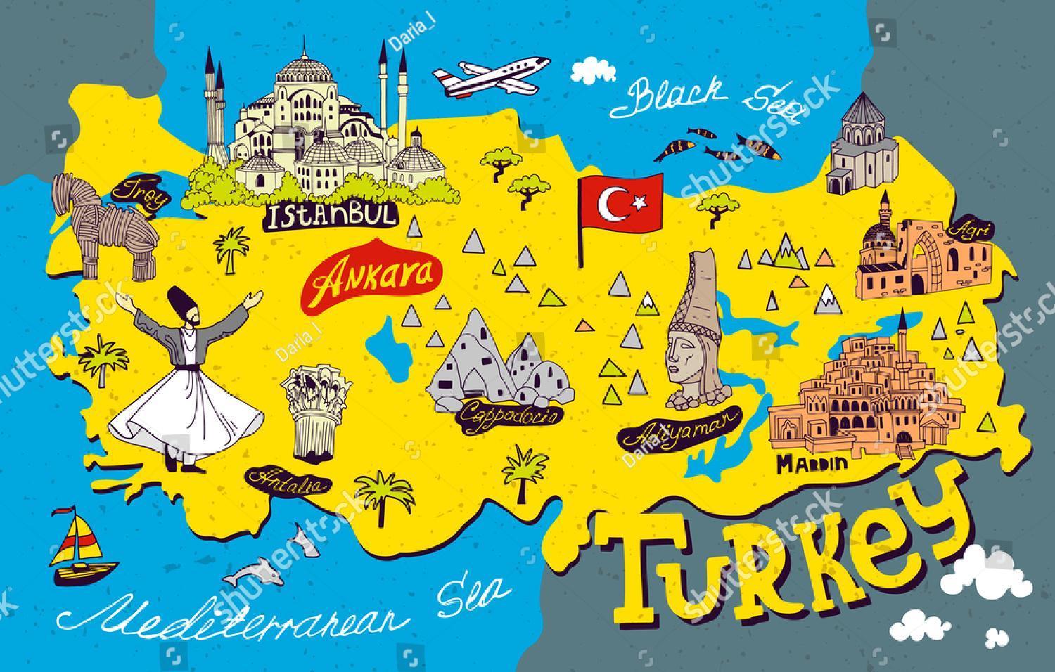 Maps Of Turkey Detailed Map Of Turkey In English Tour - vrogue.co